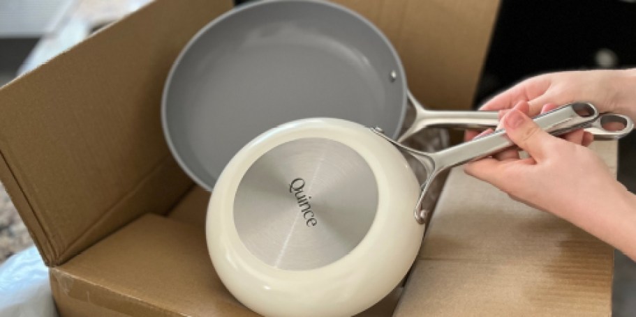 These Quince Ceramic Frying Pans Are a Budget-Friendly Premium Pick