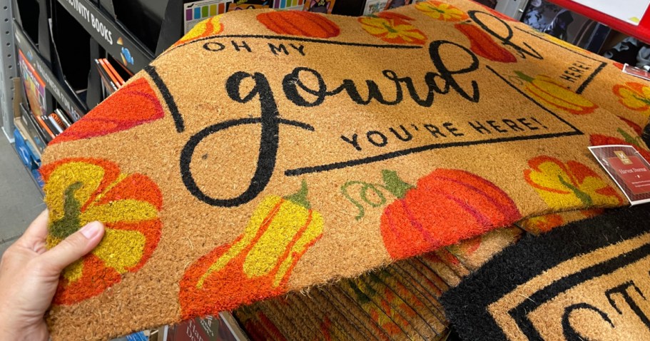 Decorate for Fall w/ Festive Doormats, Wreaths, Pumpkins, & More from Sam’s Club