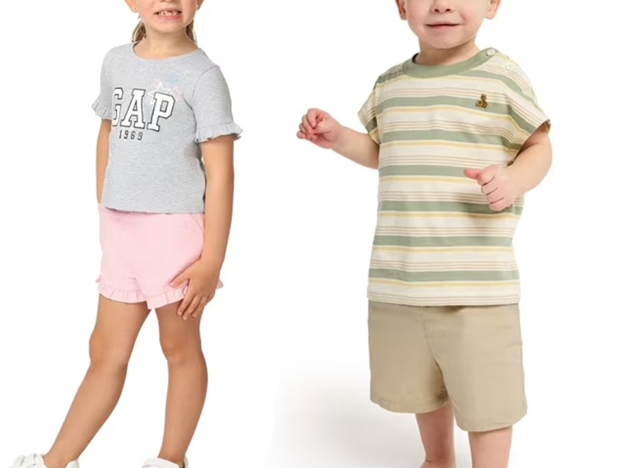 kids wearing gap outfits 