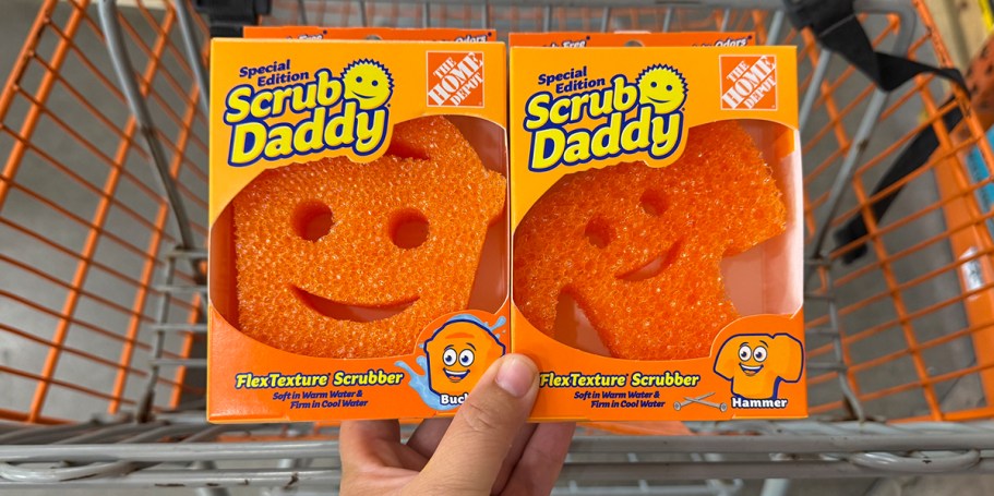 *NEW* Limited-Edition Home Depot Scrub Daddy Sponges Only $3.98