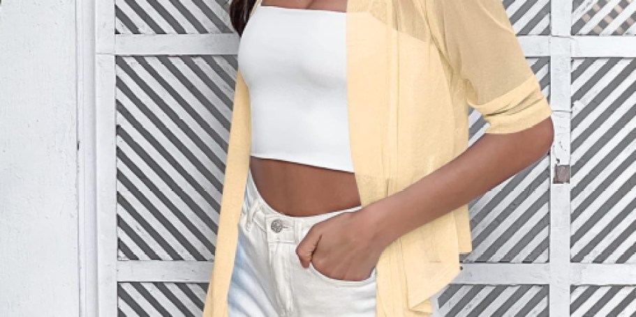 Women’s Shrug Only $2.49 on Amazon (Dress Up Any Outfit!)
