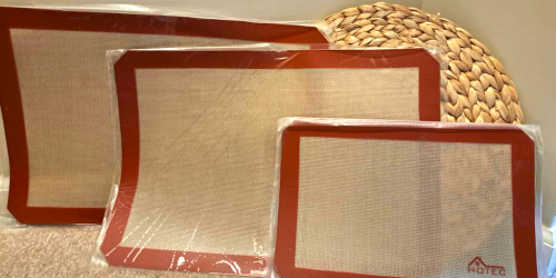 THREE Silicone Baking Mats Just $4.99 on Amazon (Reg. $10)