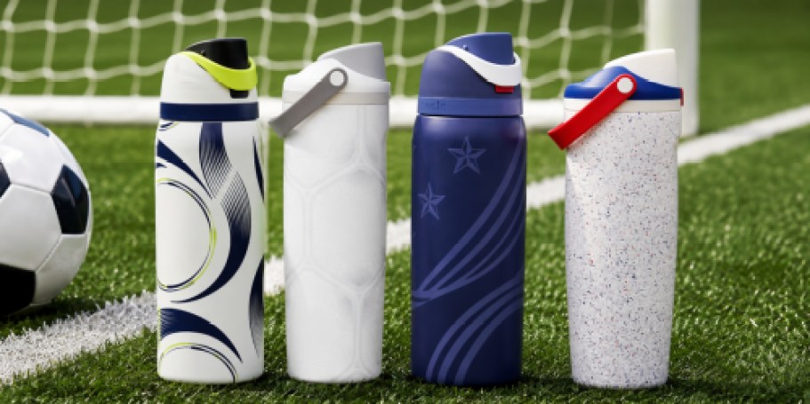 Rare Savings on Owala Soccer Collection Water Bottles on Target.com