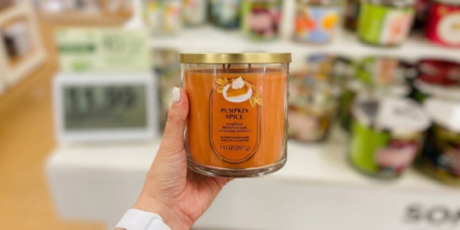 Kohl’s Sonoma 3-Wick Candles Just $7.86 Shipped (Reg. $15)
