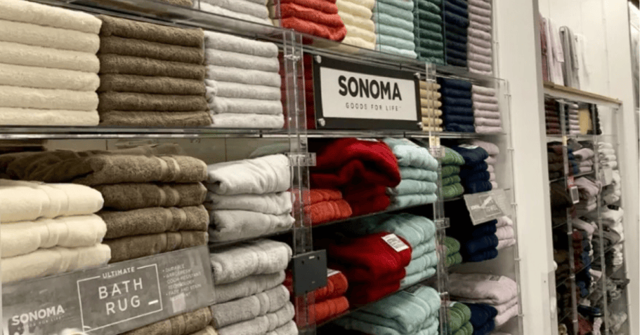 Highly Rated Sonoma Bath Towels from $5 Shipped on Kohls.com (Reg. $12)