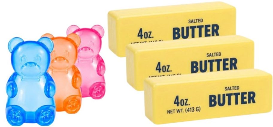 squishy bears and butter
