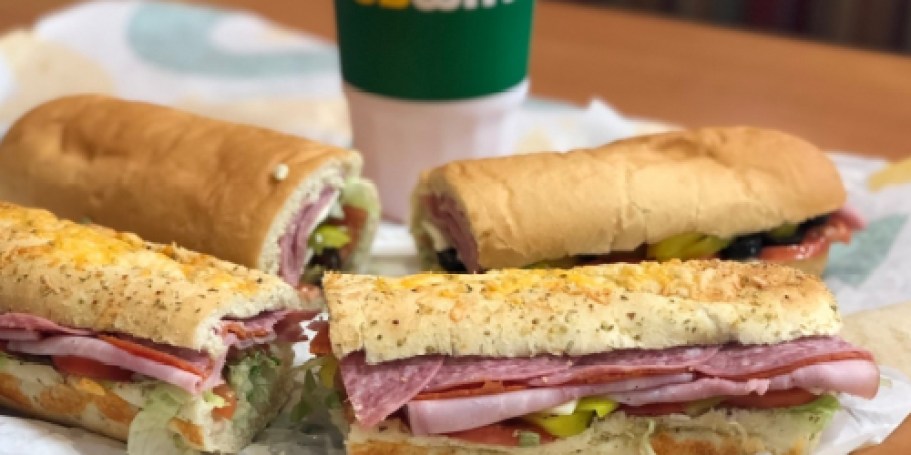 BOGO Free Subway Footlongs for Rewards Members