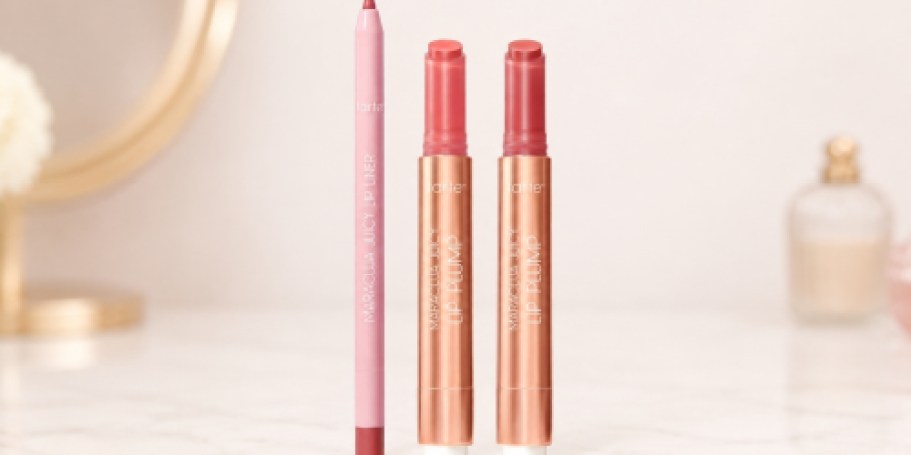 tarte Maracuja Juicy Lip Plump 3-Piece Set from $21.98 Shipped ($77 Value!)
