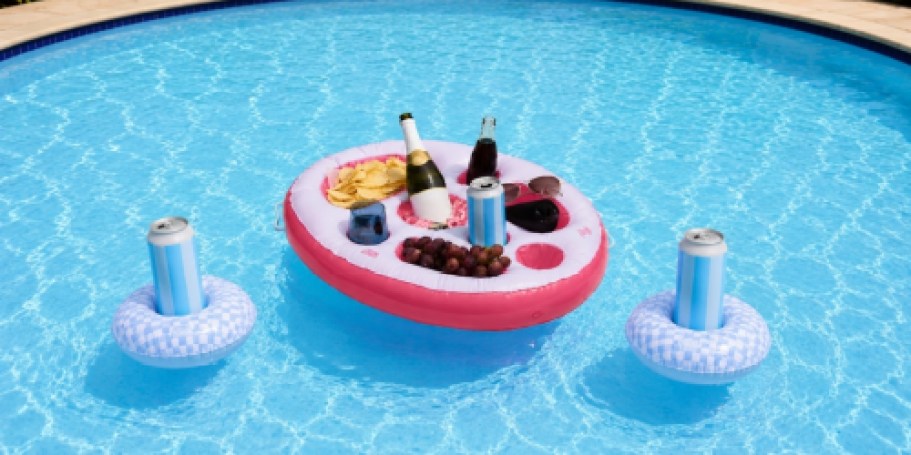 The Pool Party Upgrade You Didn’t Know You Needed: Snack & Drink Floaties from $4.52