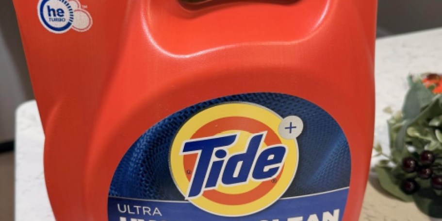 Up to 55% Off Tide Detergent Bottles on Amazon After Rebate