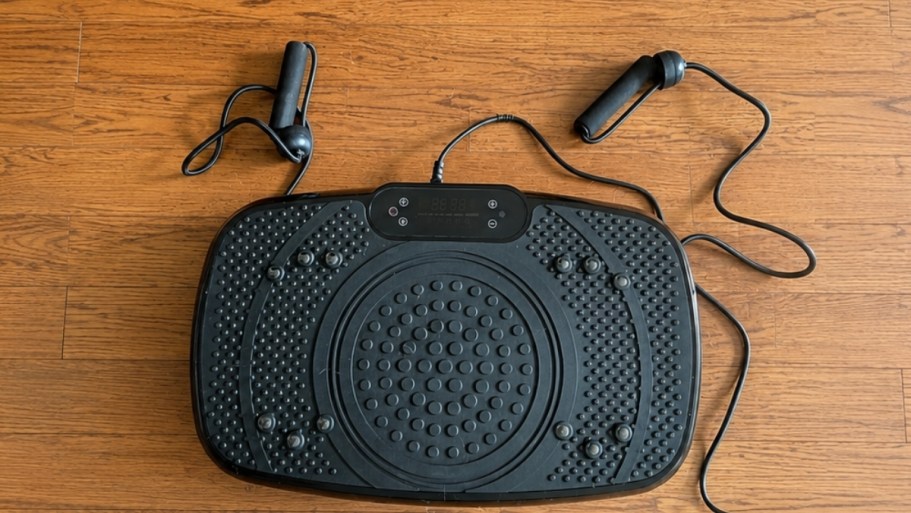 Vibration Plate Exercise Machine w/ Resistance Bands Just $39.99 Shipped on Amazon (Reg. $125)
