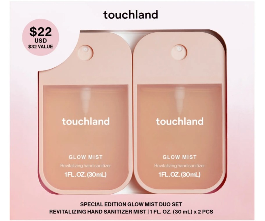 2 pack of hand sanitizers