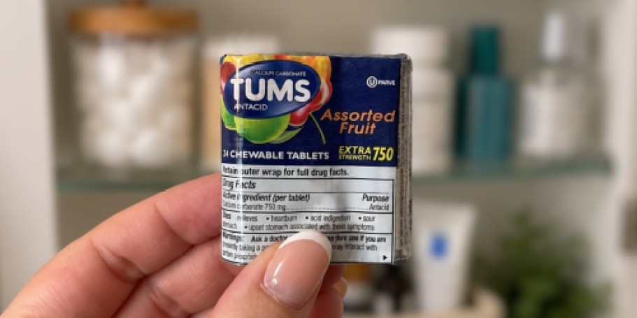 TUMS 24-Count Only $1.48 Shipped on Amazon