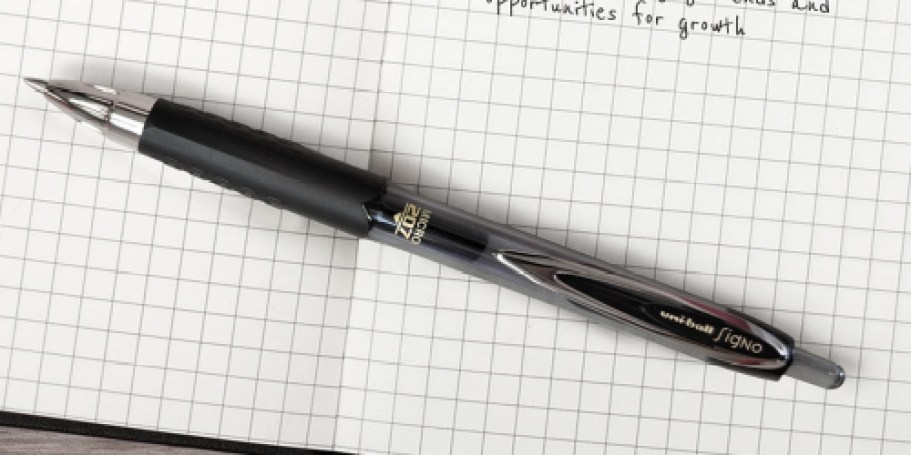 Uniball Gel Pens 5-Pack Just $3.60 Shipped on Amazon (Reg. $10)