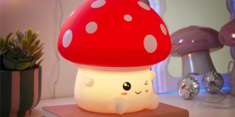 Jumbo Mushroom Light Only $7.50 on Walmart.com + More Trendy Decor