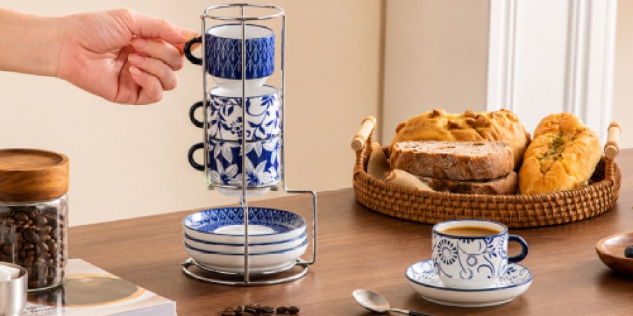 Porcelain Espresso Cup Set Only $13 on Amazon (Reg. $29)