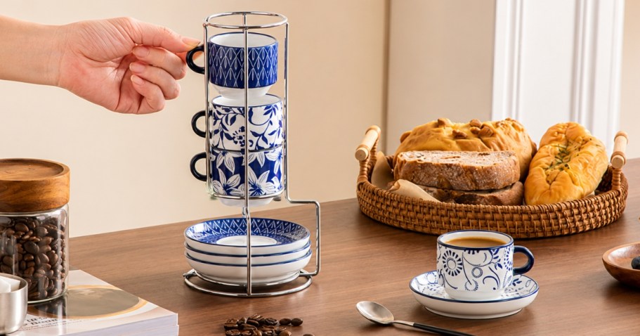 Porcelain Espresso Cup Set Only $13 on Amazon (Reg. $29)