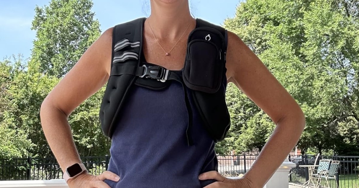 FREE 10-Pound Weighted Vest + Free Shipping w/ Prime!