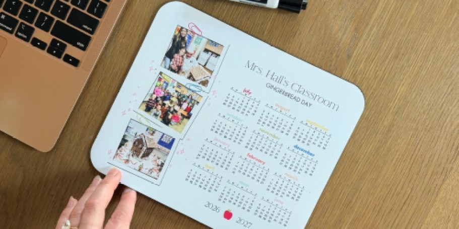 $5 Walgreens Custom Photo Mouse Pads = Such a Cute Teacher Gift!