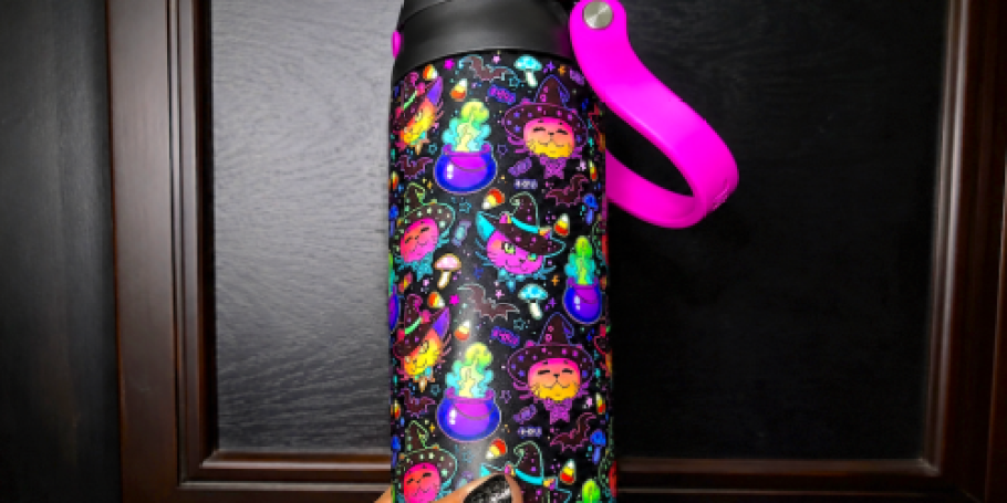 Owala-Inspired Water Bottles from $4.99 on Amazon – Includes Halloween Prints!