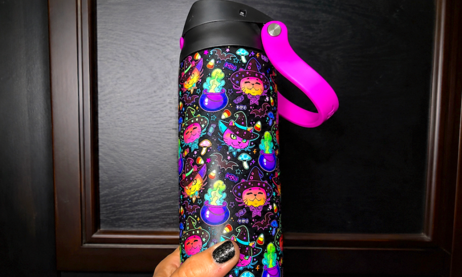 Owala-Inspired Water Bottles from $4.99 on Amazon – Includes Halloween Prints!