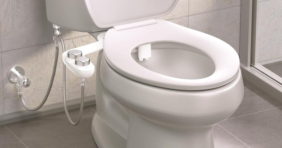 Stop Wasting TP! Bidet Attachment Only $24 on Amazon
