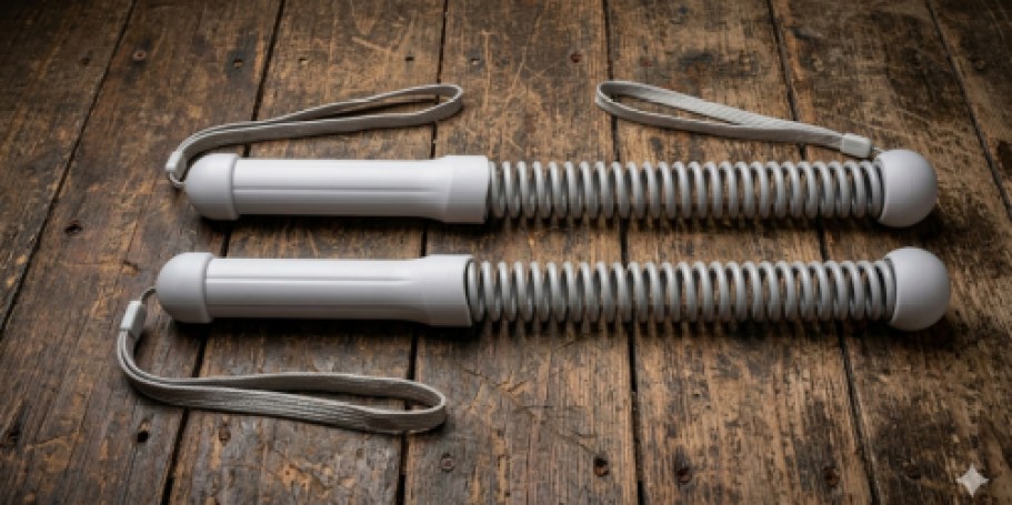Cordless Weighted Battle Ropes Set Just $14.99 on Amazon (Reg. $33)