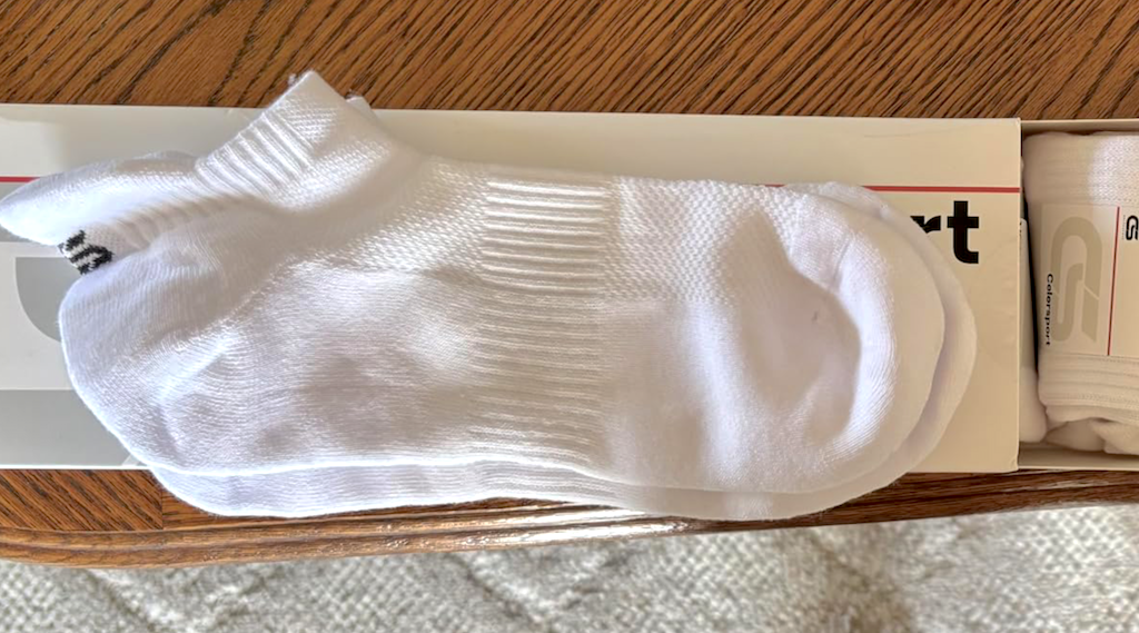 White socks