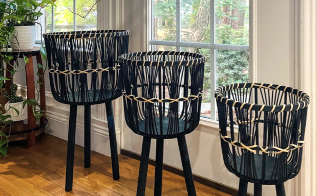 Wicker Planter Stand 3-Piece Set Only $35.99 Shipped on Wayfair.com (Reg. $100)