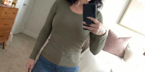 Amazon Basic Tops Under $8?! Stock Up While You Can!