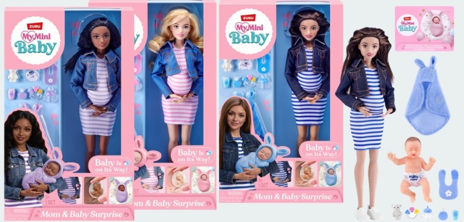 zuru my mini baby boxed doll variations