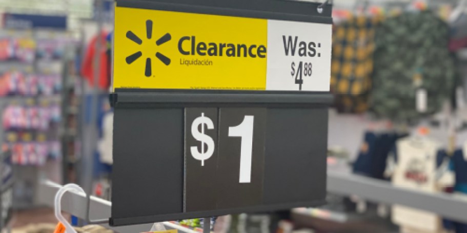 RUN to Walmart! Tons of $1 Clothing Clearance