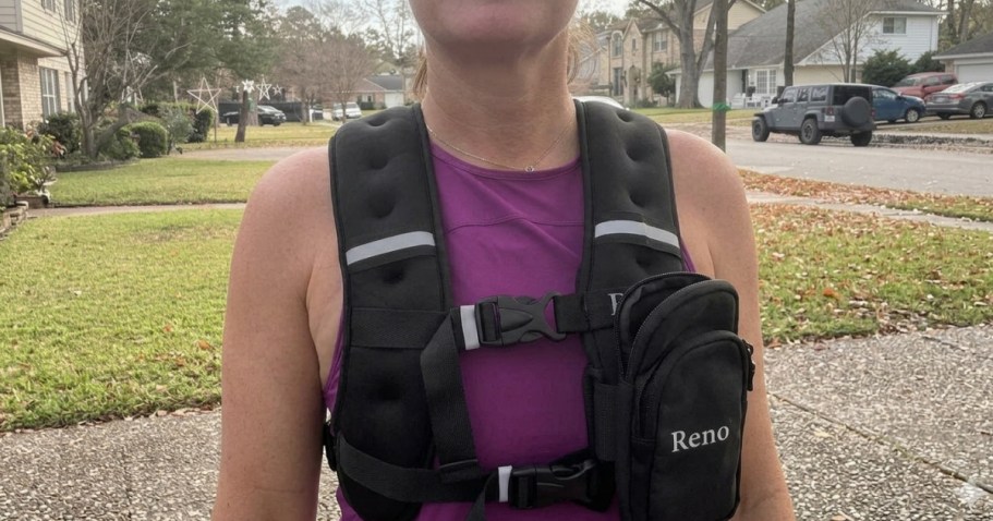 10-Pound Weighted Vest Just $9.99 Shipped for Prime Members