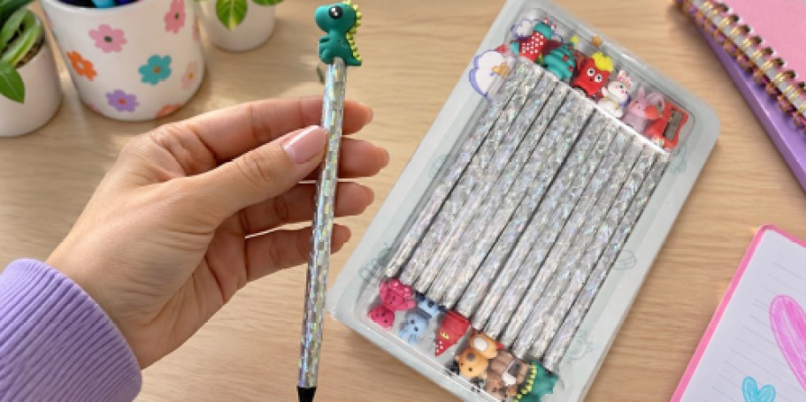 Rainbow Colored Pencils 12-Pack Only $2.74 Shipped on Amazon | Includes Toppers + Sharpener