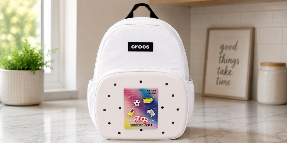 Crocs Backpack w/ 5 Jibbitz Just $27.99 on Target.com (Reg. $70)