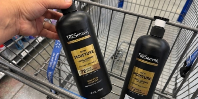 TRESemmé Shampoo & Conditioner Just $3.97 After Walmart Cash