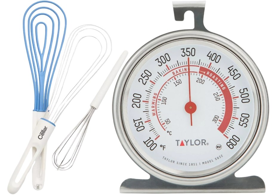 4 in 1 wisk and oven thermometer