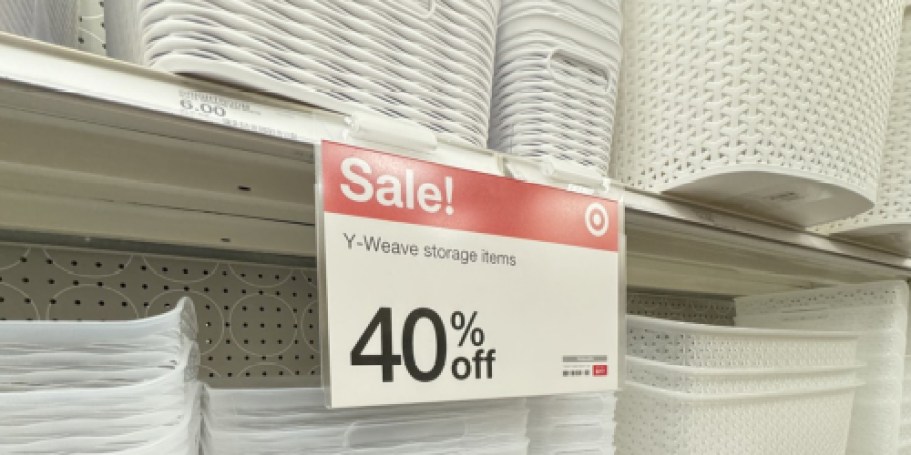 Brightroom Storage Baskets Are 40% Off on Target.com (Get Organized for Less!)