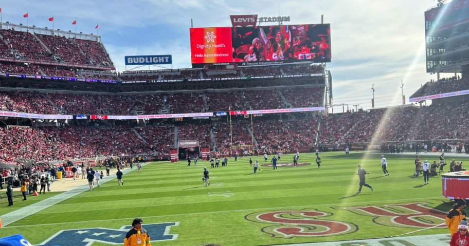 NFL game at Levi's Stadium in California