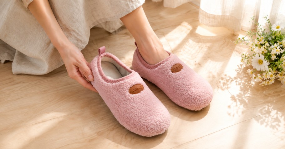 Cozy Men’s & Women’s House Slippers Only $9 on Amazon (Reg. $20)