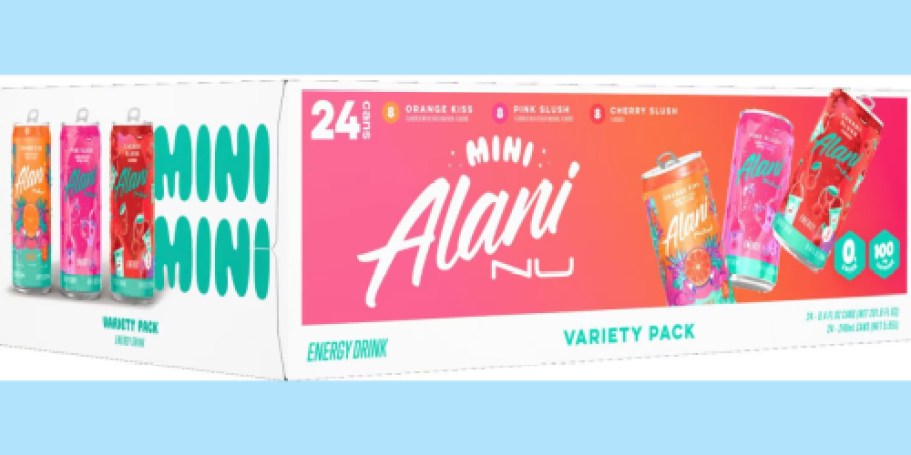 Alani Nu Mini Energy Drinks Just 94¢ Each at Sam’s Club – Already in 1,000+ Carts!