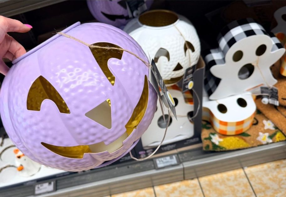 The Halloween Collection Metal LED Decorations
