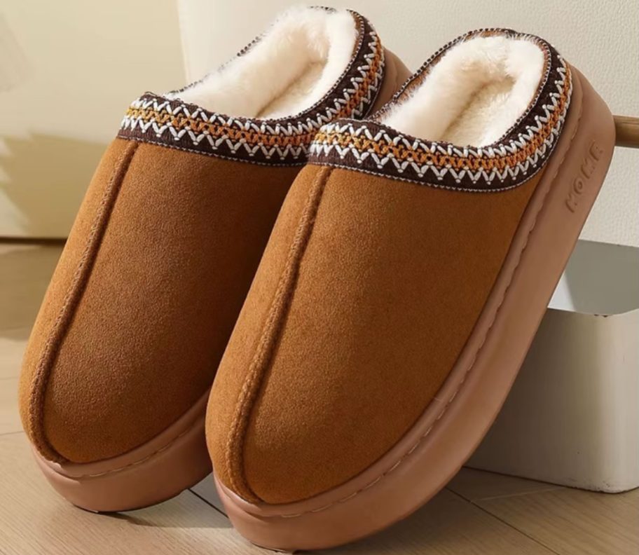 Tan Ugg-Tasman Inspired Slippers