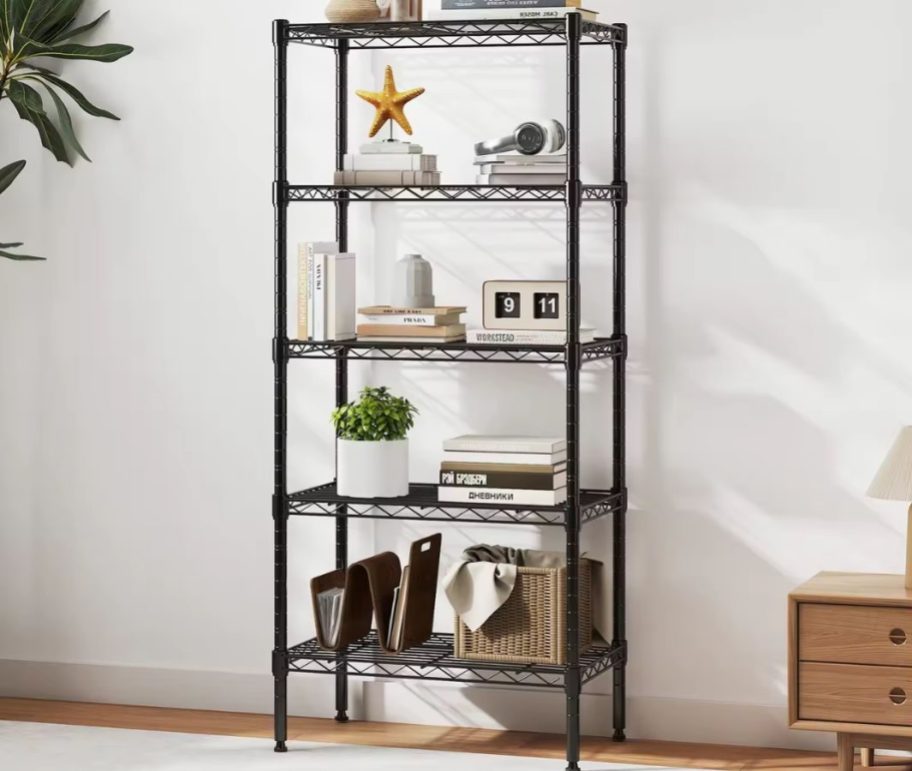 JHK Tiered Metal Storage Shelf