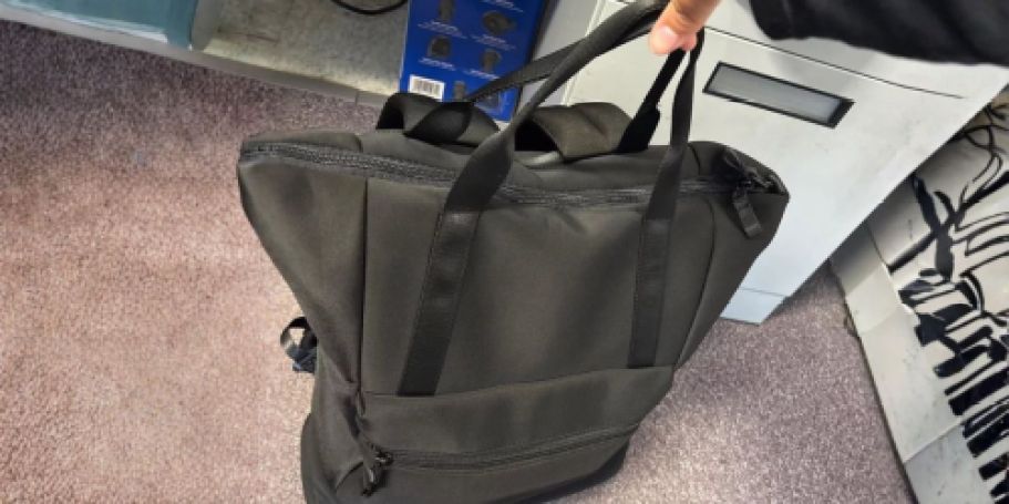 This 2-in-1 Tote Converts to a Backpack + It’s Just $15 at Target (Reg. $30)
