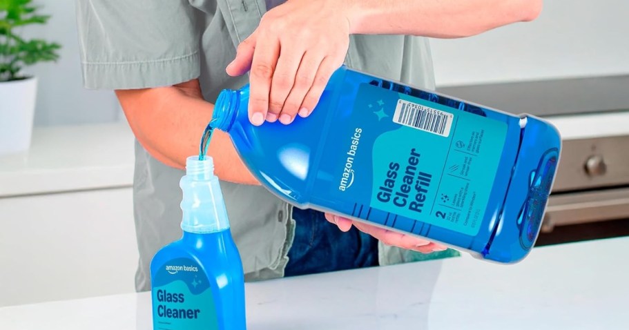 Amazon Basics Glass Cleaner Refill Only $3.63 Shipped on Amazon