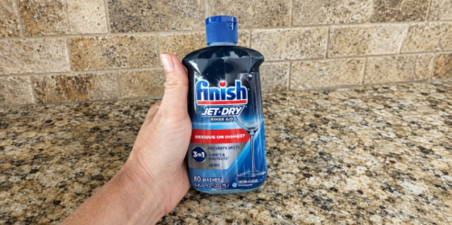 Finish Jet-Dry Dishwasher Rinse Aid Only $2.75 Shipped on Amazon (Reg. $5)