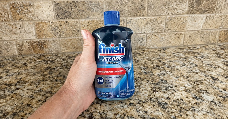 Finish Jet-Dry Dishwasher Rinse Aid Only $2.75 Shipped on Amazon (Reg. $5)