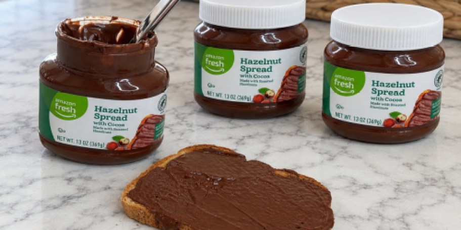 *HOT* Amazon Grocery Hazelnut Spread 3-Pack Only $3.79 Shipped!