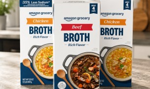 Amazon Grocery Broth 32oz Just $1 Shipped